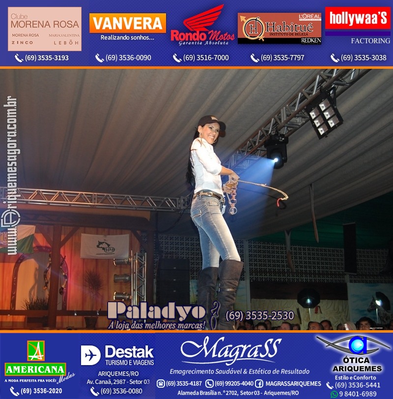 EXPOARI 2011 - VAMOS LEMBRAR do 22º Baile do Cowboy em Ariquemes?