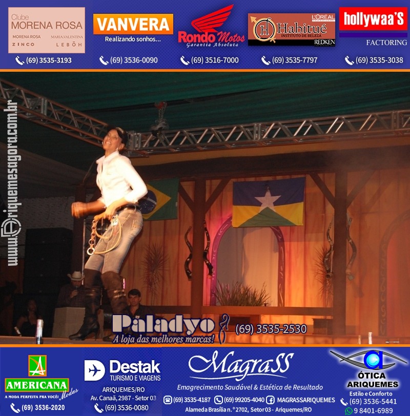 EXPOARI 2011 - VAMOS LEMBRAR do 22º Baile do Cowboy em Ariquemes?