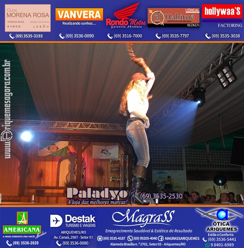 EXPOARI 2011 - VAMOS LEMBRAR do 22º Baile do Cowboy em Ariquemes?