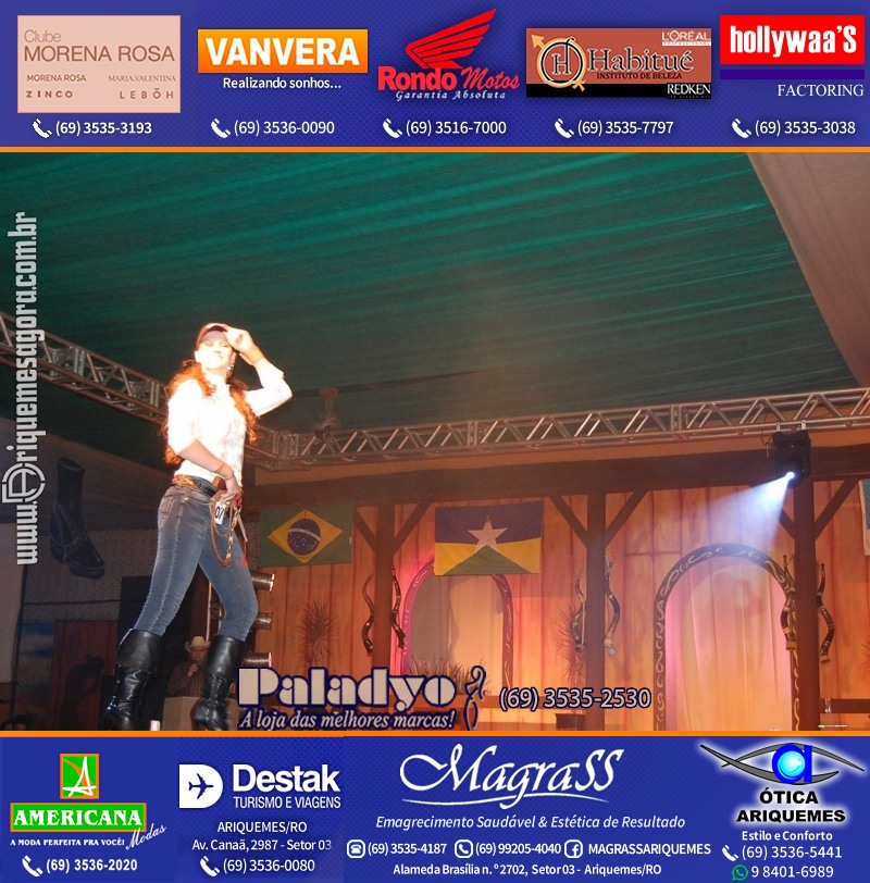 EXPOARI 2011 - VAMOS LEMBRAR do 22º Baile do Cowboy em Ariquemes?