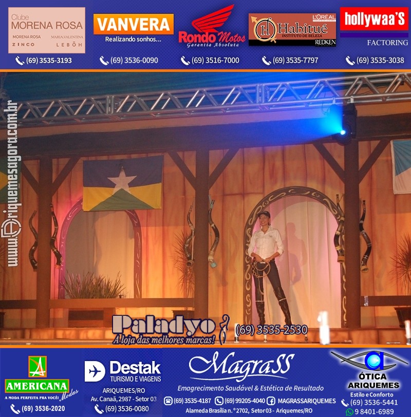 EXPOARI 2011 - VAMOS LEMBRAR do 22º Baile do Cowboy em Ariquemes?