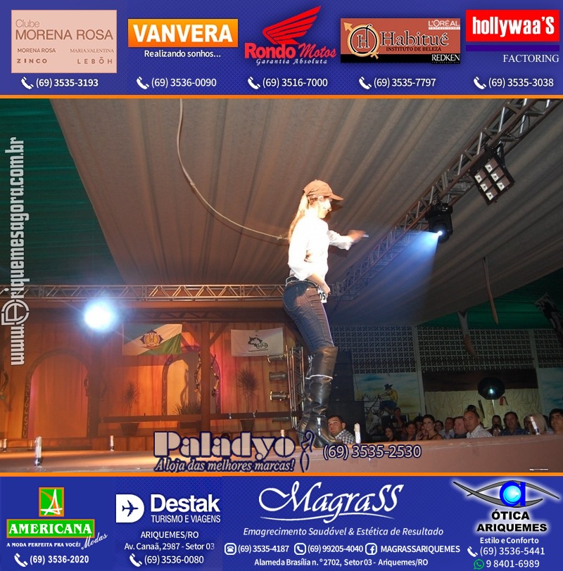 EXPOARI 2011 - VAMOS LEMBRAR do 22º Baile do Cowboy em Ariquemes?