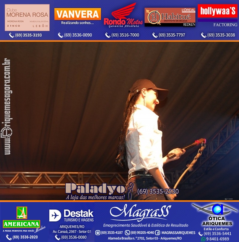 EXPOARI 2011 - VAMOS LEMBRAR do 22º Baile do Cowboy em Ariquemes?
