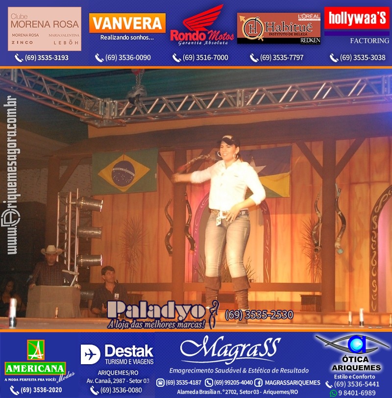 EXPOARI 2011 - VAMOS LEMBRAR do 22º Baile do Cowboy em Ariquemes?