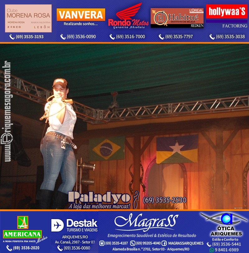 EXPOARI 2011 - VAMOS LEMBRAR do 22º Baile do Cowboy em Ariquemes?
