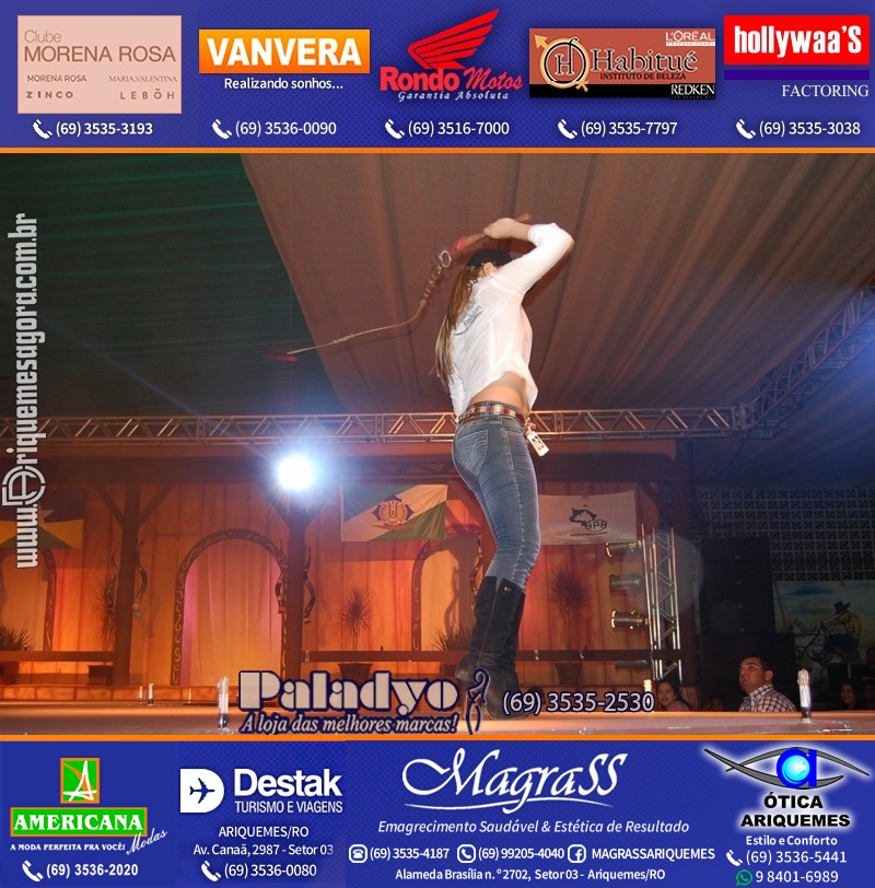 EXPOARI 2011 - VAMOS LEMBRAR do 22º Baile do Cowboy em Ariquemes?