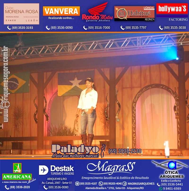 EXPOARI 2011 - VAMOS LEMBRAR do 22º Baile do Cowboy em Ariquemes?