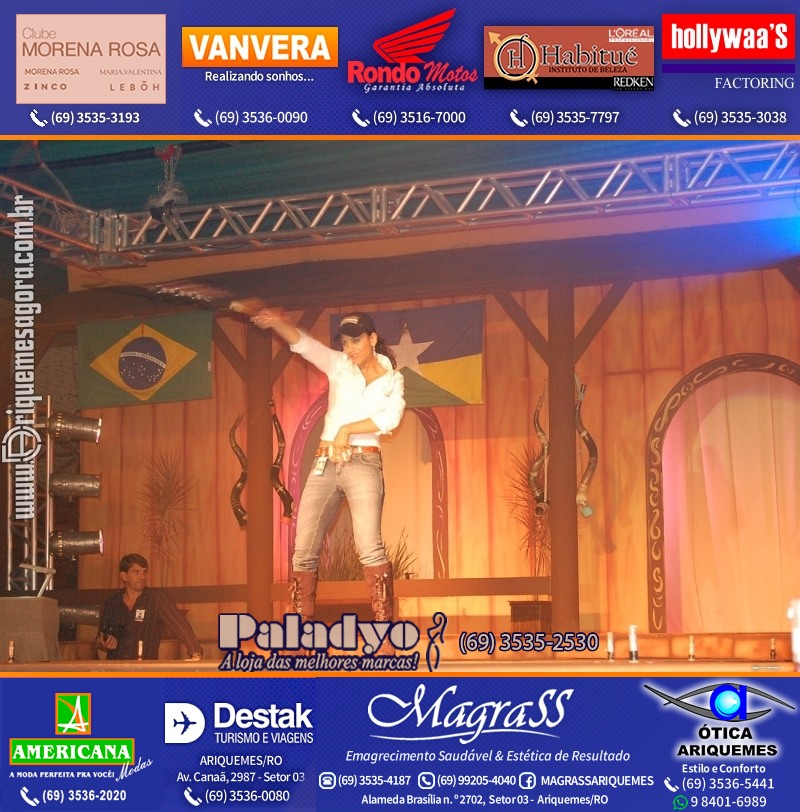 EXPOARI 2011 - VAMOS LEMBRAR do 22º Baile do Cowboy em Ariquemes?