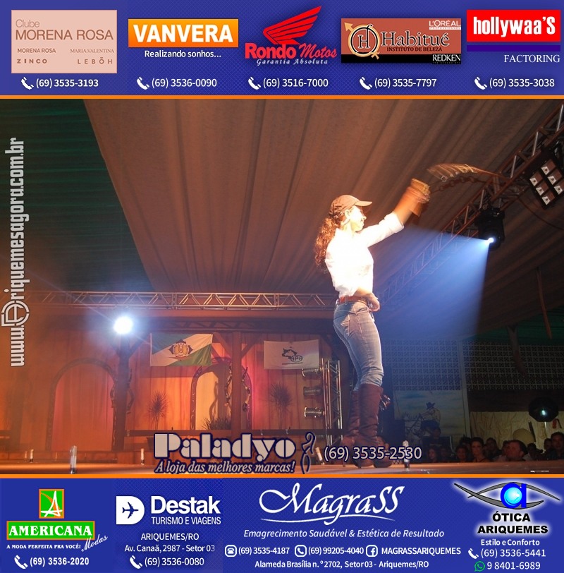 EXPOARI 2011 - VAMOS LEMBRAR do 22º Baile do Cowboy em Ariquemes?