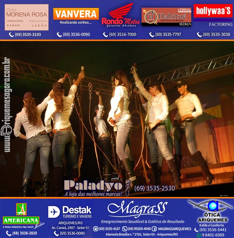 EXPOARI 2011 - VAMOS LEMBRAR do 22º Baile do Cowboy em Ariquemes?