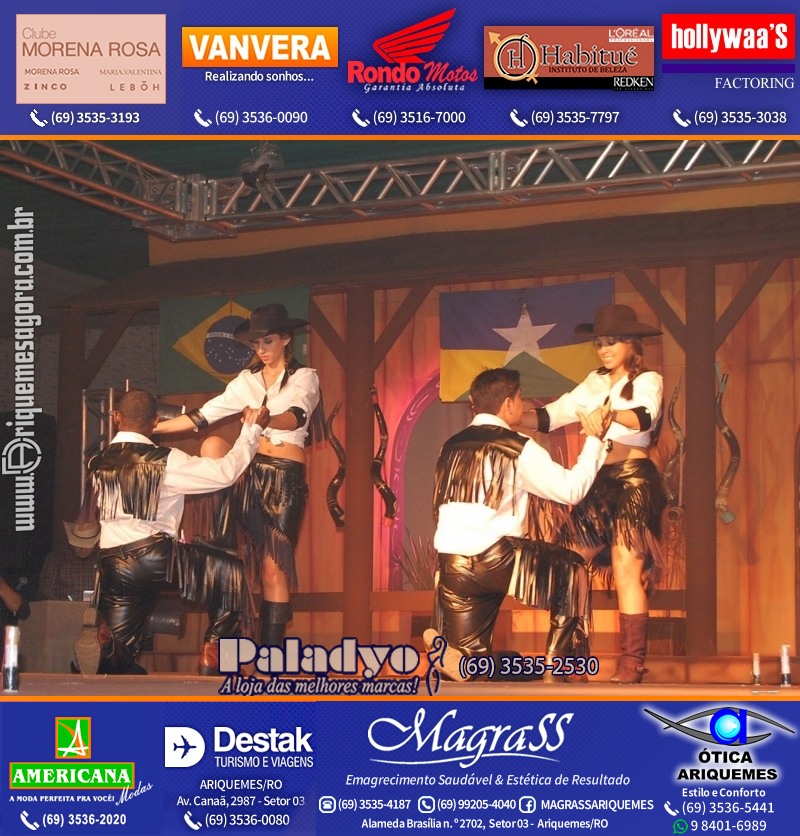 EXPOARI 2011 - VAMOS LEMBRAR do 22º Baile do Cowboy em Ariquemes?