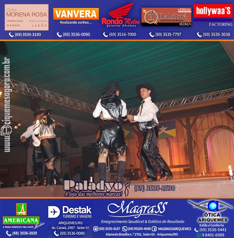 EXPOARI 2011 - VAMOS LEMBRAR do 22º Baile do Cowboy em Ariquemes?