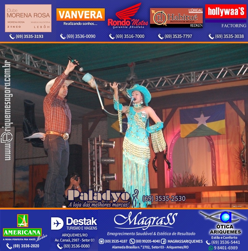 EXPOARI 2011 - VAMOS LEMBRAR do 22º Baile do Cowboy em Ariquemes?