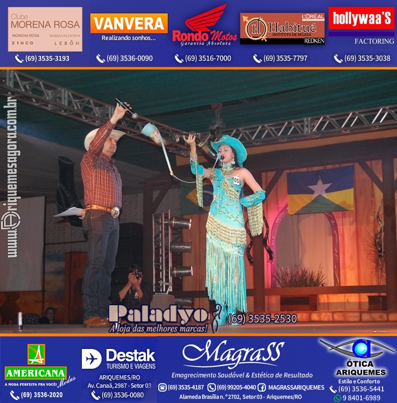 EXPOARI 2011 - VAMOS LEMBRAR do 22º Baile do Cowboy em Ariquemes?