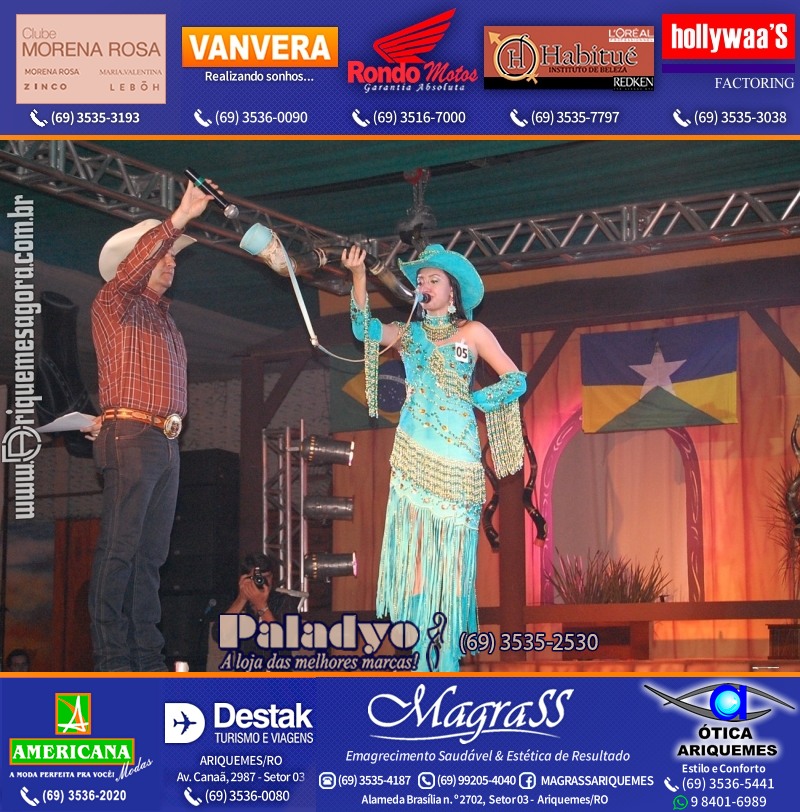 EXPOARI 2011 - VAMOS LEMBRAR do 22º Baile do Cowboy em Ariquemes?