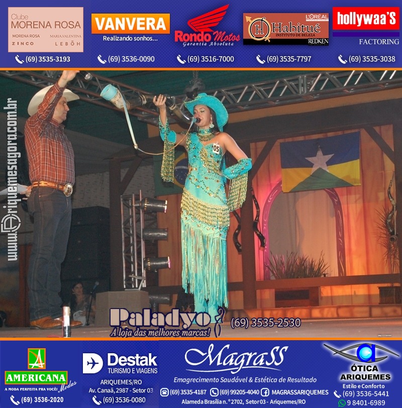 EXPOARI 2011 - VAMOS LEMBRAR do 22º Baile do Cowboy em Ariquemes?