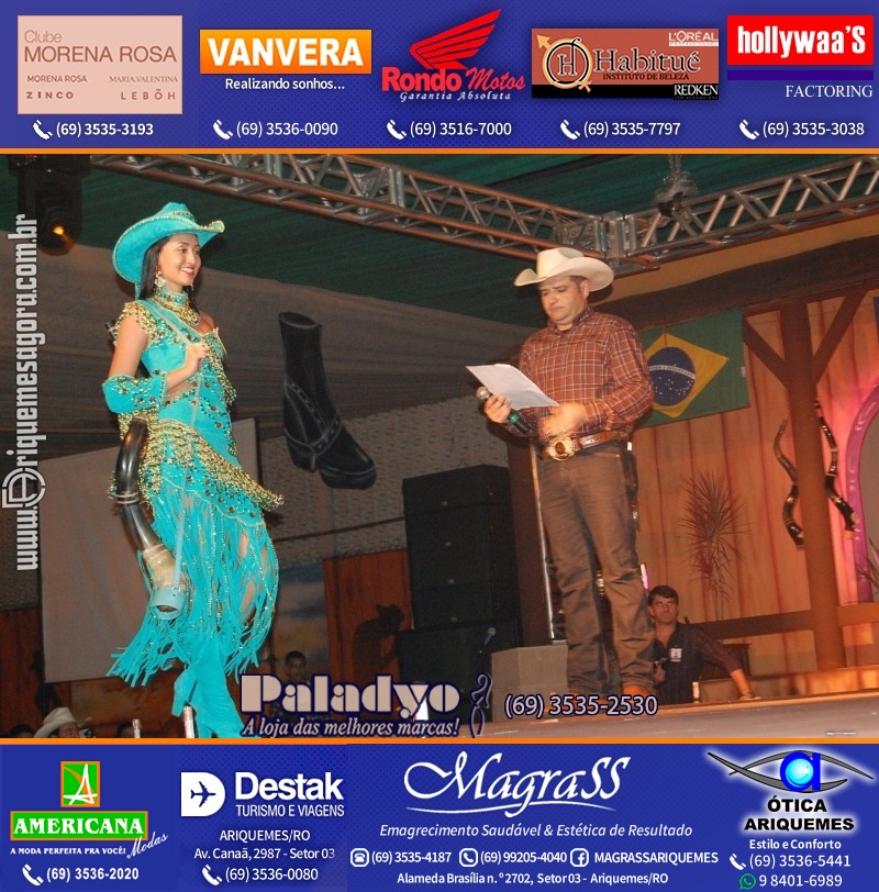 EXPOARI 2011 - VAMOS LEMBRAR do 22º Baile do Cowboy em Ariquemes?
