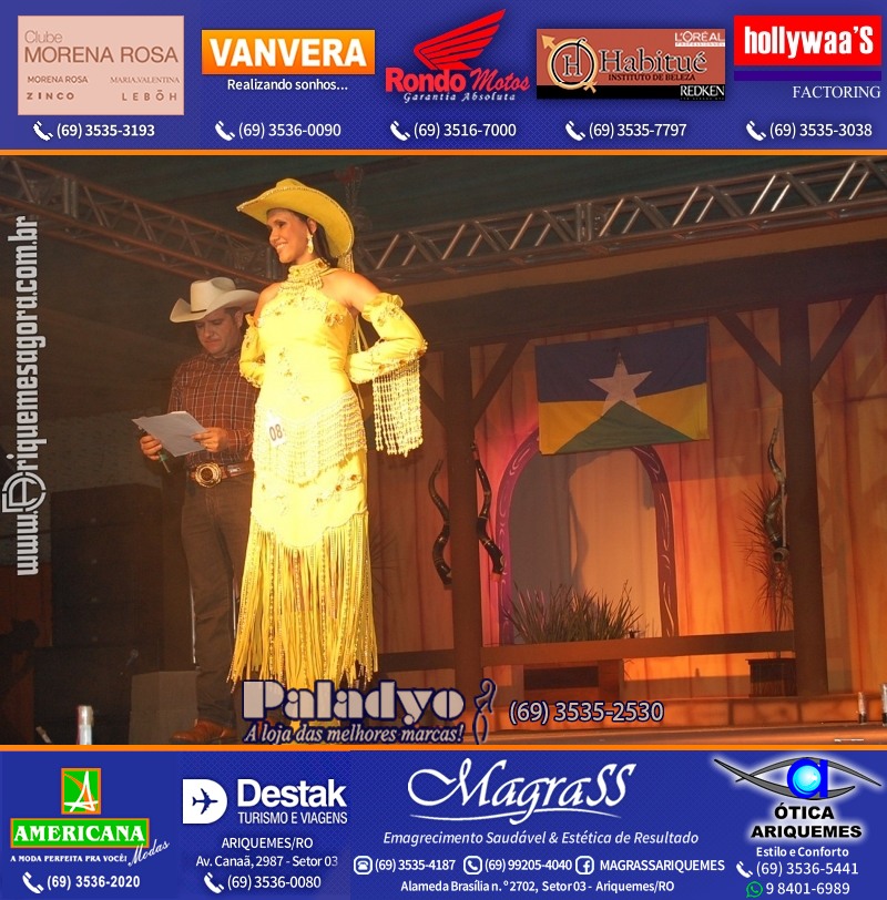 EXPOARI 2011 - VAMOS LEMBRAR do 22º Baile do Cowboy em Ariquemes?