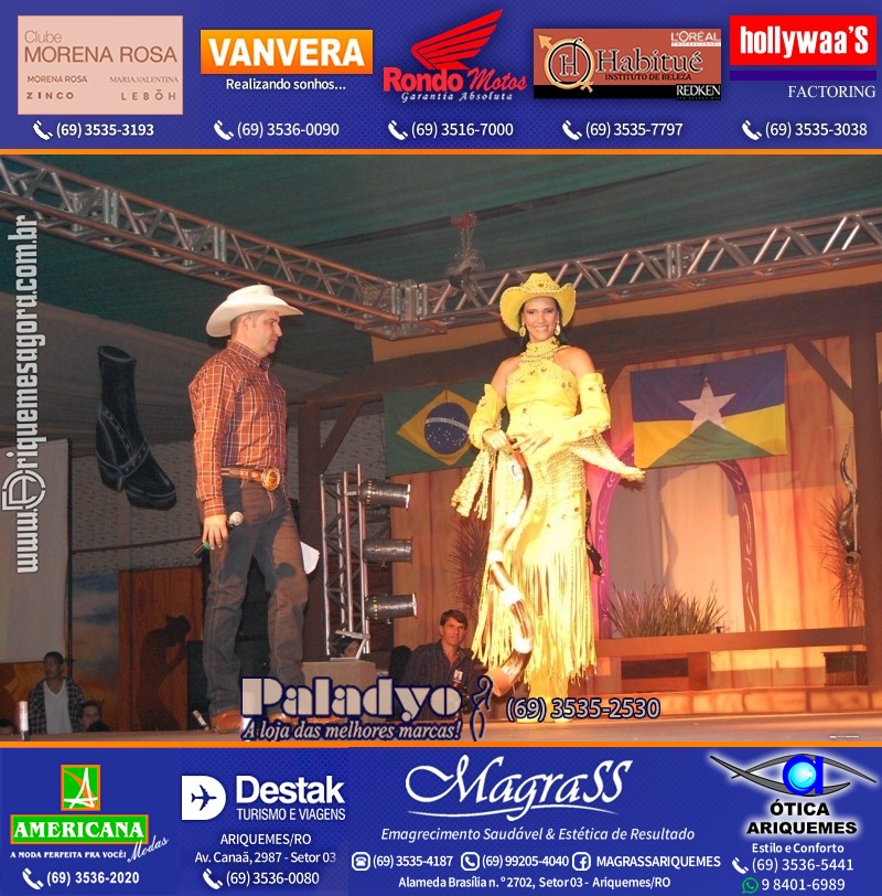 EXPOARI 2011 - VAMOS LEMBRAR do 22º Baile do Cowboy em Ariquemes?