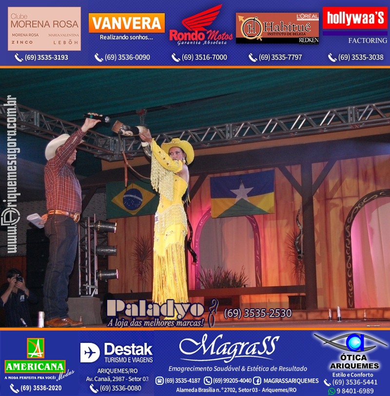 EXPOARI 2011 - VAMOS LEMBRAR do 22º Baile do Cowboy em Ariquemes?