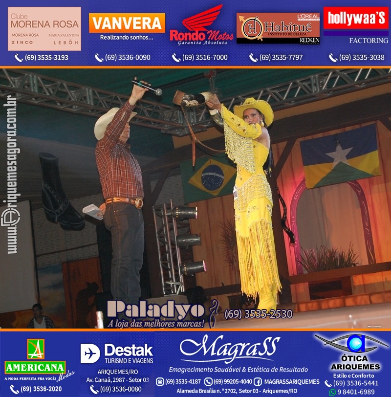 EXPOARI 2011 - VAMOS LEMBRAR do 22º Baile do Cowboy em Ariquemes?