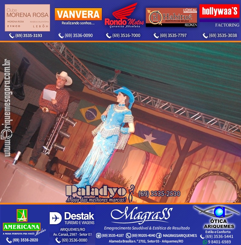EXPOARI 2011 - VAMOS LEMBRAR do 22º Baile do Cowboy em Ariquemes?