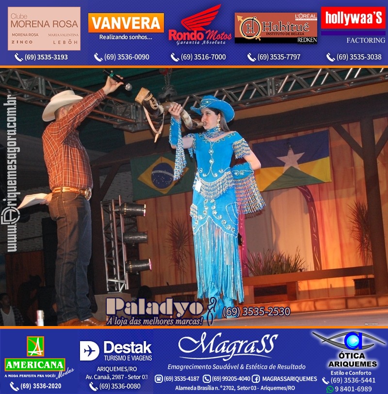 EXPOARI 2011 - VAMOS LEMBRAR do 22º Baile do Cowboy em Ariquemes?