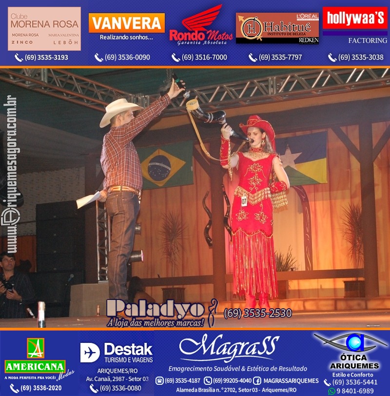 EXPOARI 2011 - VAMOS LEMBRAR do 22º Baile do Cowboy em Ariquemes?