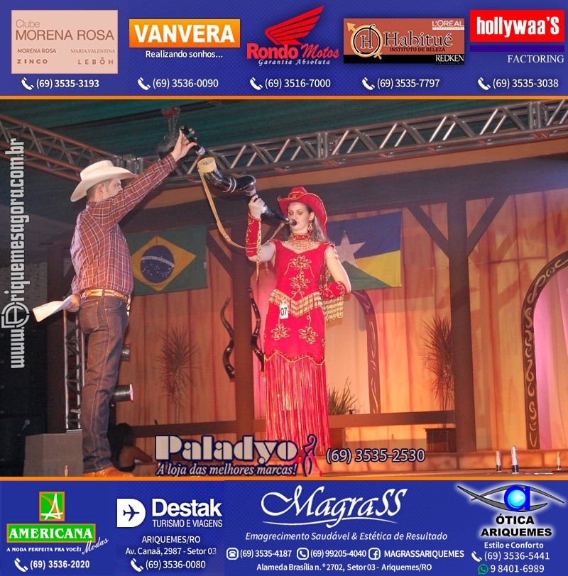EXPOARI 2011 - VAMOS LEMBRAR do 22º Baile do Cowboy em Ariquemes?