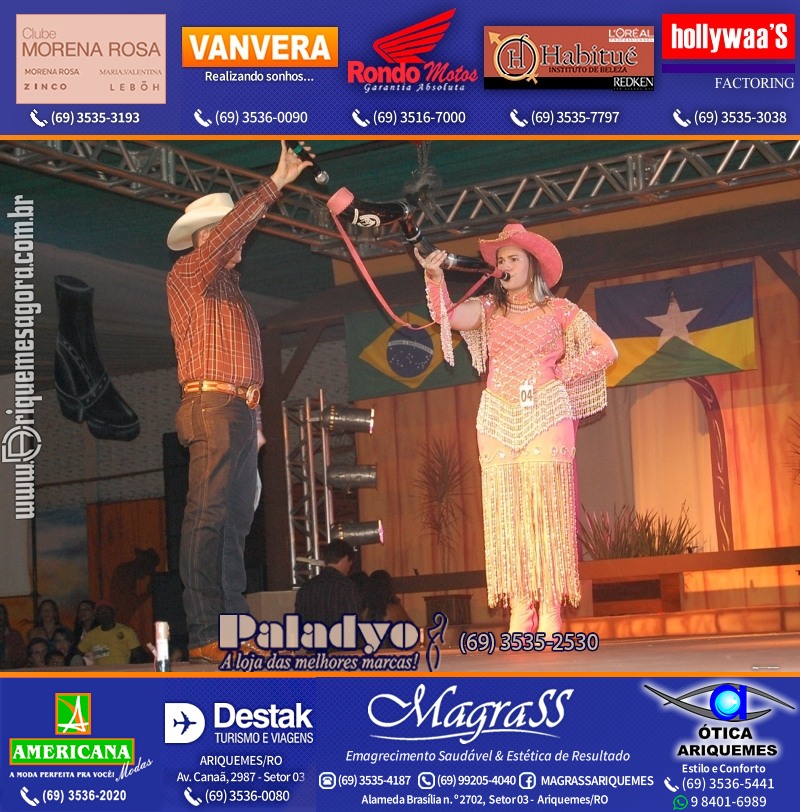 EXPOARI 2011 - VAMOS LEMBRAR do 22º Baile do Cowboy em Ariquemes?