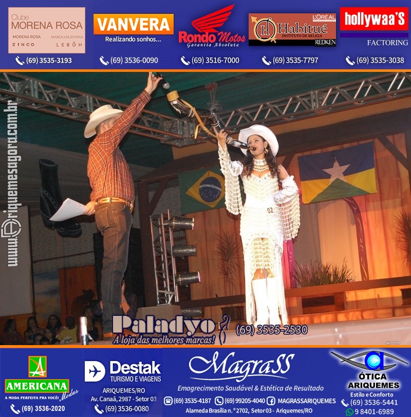 EXPOARI 2011 - VAMOS LEMBRAR do 22º Baile do Cowboy em Ariquemes?