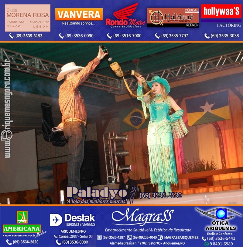 EXPOARI 2011 - VAMOS LEMBRAR do 22º Baile do Cowboy em Ariquemes?