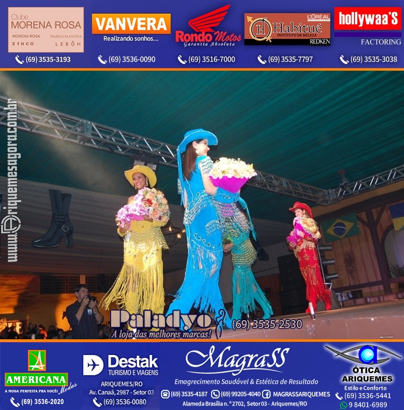 EXPOARI 2011 - VAMOS LEMBRAR do 22º Baile do Cowboy em Ariquemes?