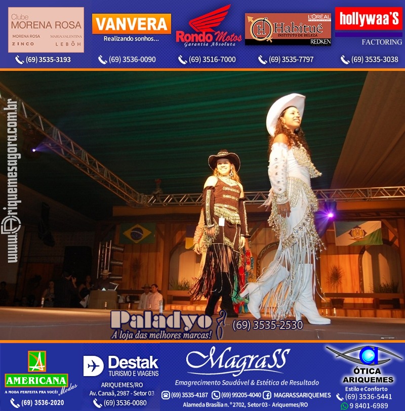 EXPOARI 2011 - VAMOS LEMBRAR do 22º Baile do Cowboy em Ariquemes?