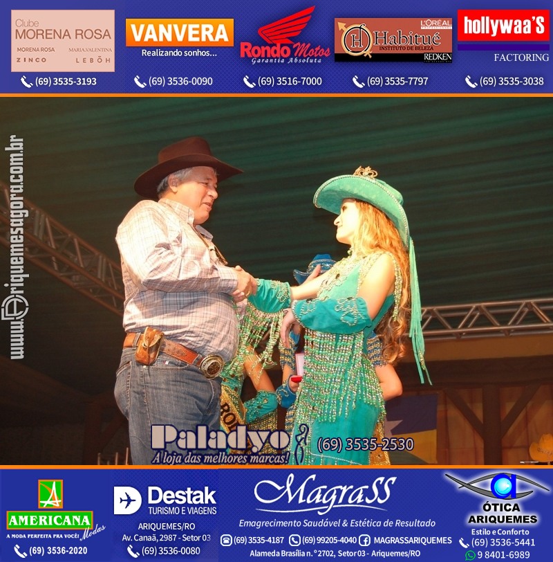 EXPOARI 2011 - VAMOS LEMBRAR do 22º Baile do Cowboy em Ariquemes?