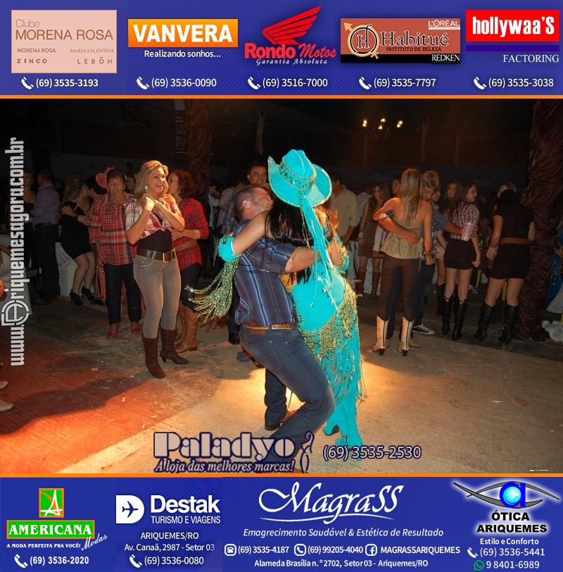 EXPOARI 2011 - VAMOS LEMBRAR do 22º Baile do Cowboy em Ariquemes?