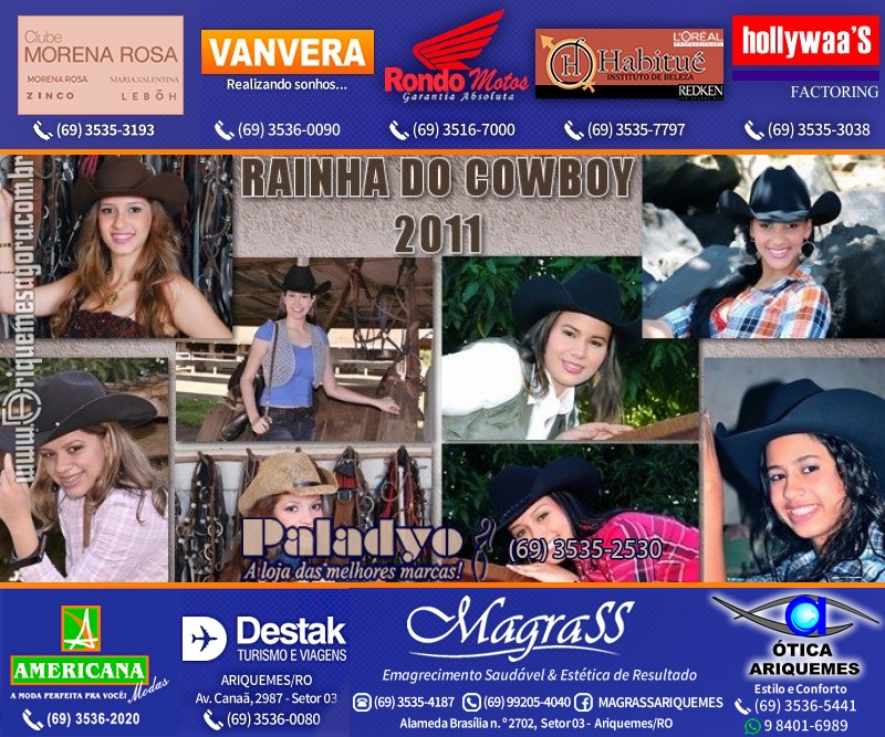 EXPOARI 2011 - VAMOS LEMBRAR do 22º Baile do Cowboy em Ariquemes?