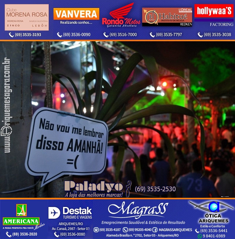 VAMOS LEMBRAR do Baile do Hawaii 2013 em Ariquemes