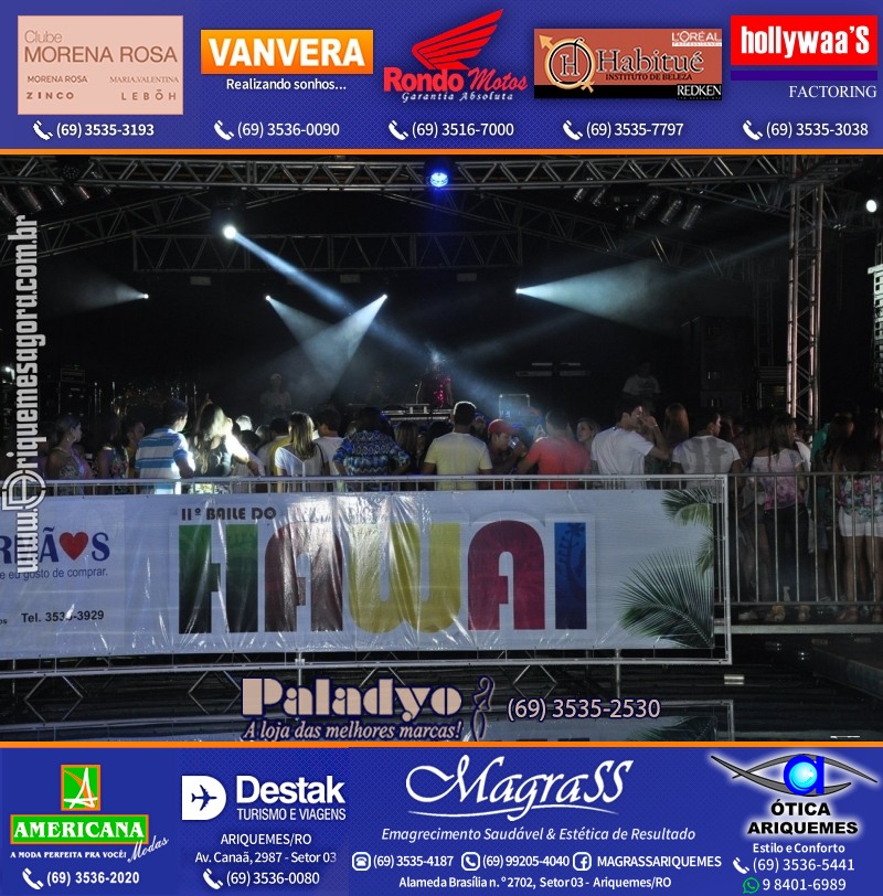 VAMOS LEMBRAR do Baile do Hawaii 2013 em Ariquemes