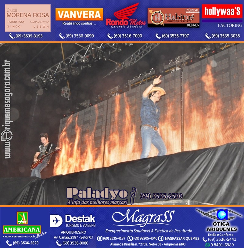 VAMOS LEMBRAR da EXPOARI 2013 - Show com Fernando & Sorocaba, V8 na APA & Galera & Camarim