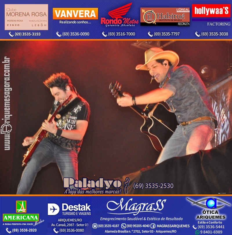 VAMOS LEMBRAR da EXPOARI 2013 - Show com Fernando & Sorocaba, V8 na APA & Galera & Camarim