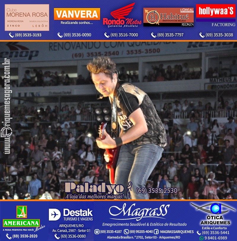 VAMOS LEMBRAR da EXPOARI 2013 - Show com Fernando & Sorocaba, V8 na APA & Galera & Camarim