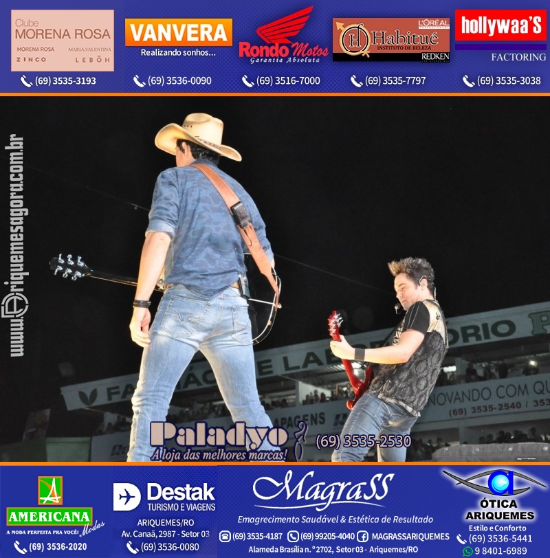 VAMOS LEMBRAR da EXPOARI 2013 - Show com Fernando & Sorocaba, V8 na APA & Galera & Camarim