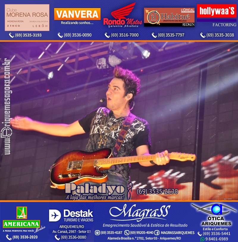 VAMOS LEMBRAR da EXPOARI 2013 - Show com Fernando & Sorocaba, V8 na APA & Galera & Camarim