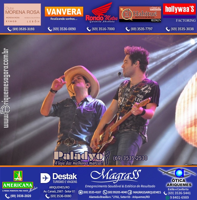 VAMOS LEMBRAR da EXPOARI 2013 - Show com Fernando & Sorocaba, V8 na APA & Galera & Camarim