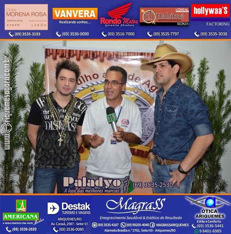 VAMOS LEMBRAR da EXPOARI 2013 - Show com Fernando & Sorocaba, V8 na APA & Galera & Camarim