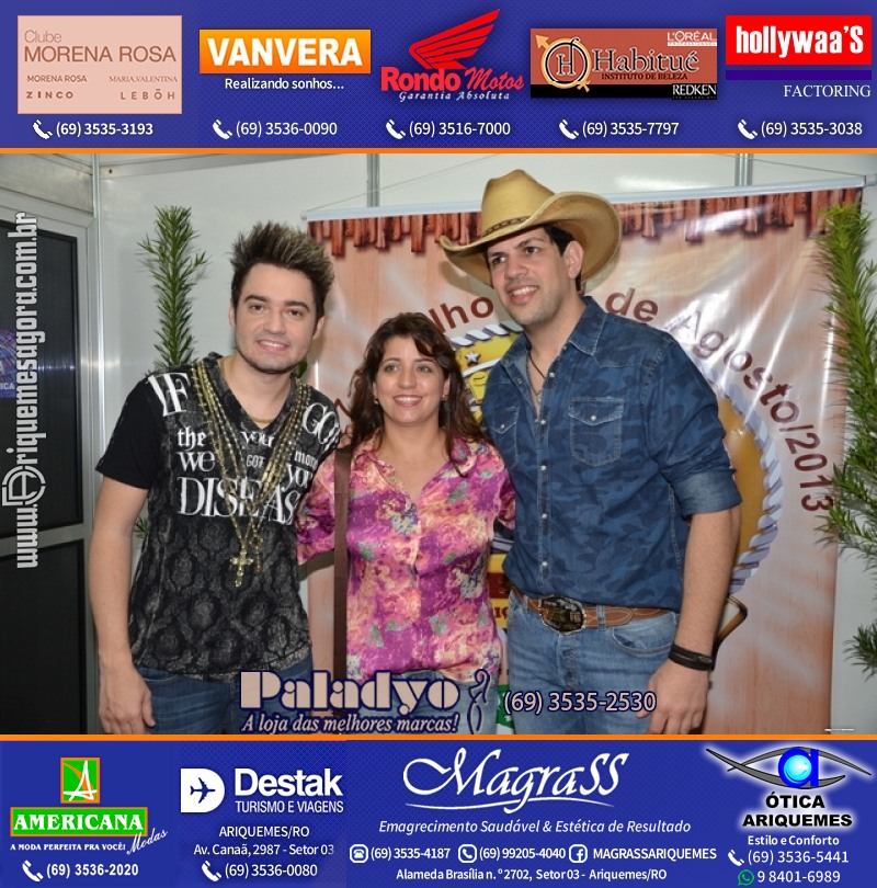 VAMOS LEMBRAR da EXPOARI 2013 - Show com Fernando & Sorocaba, V8 na APA & Galera & Camarim