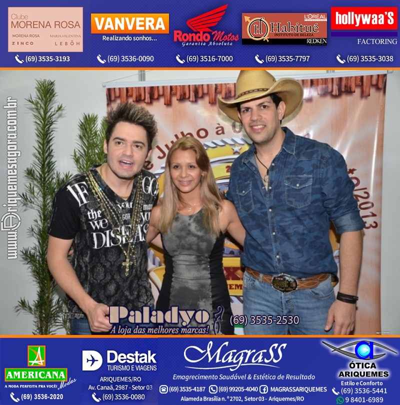 VAMOS LEMBRAR da EXPOARI 2013 - Show com Fernando & Sorocaba, V8 na APA & Galera & Camarim