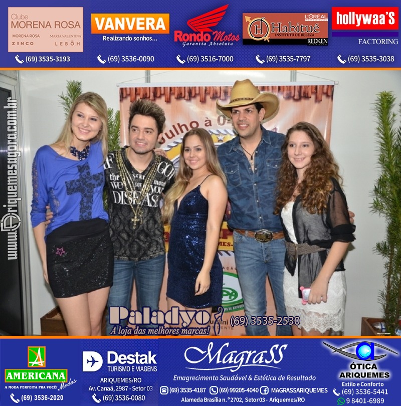VAMOS LEMBRAR da EXPOARI 2013 - Show com Fernando & Sorocaba, V8 na APA & Galera & Camarim