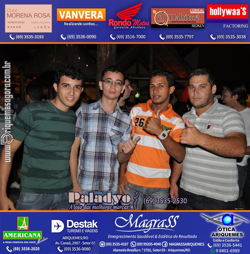 VAMOS LEMBRAR do Show Mr. Catra na V8 Music Hall 2012 em Ariquemes